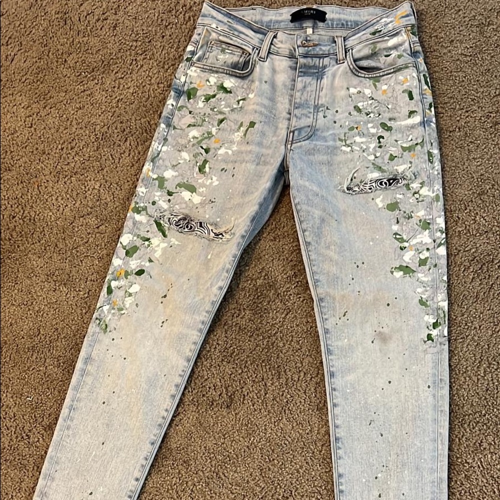 Authentic Amiri Jeans for sale. Worn twice!
